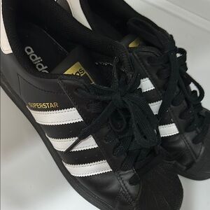 Adidas Superstar Black Sneakers